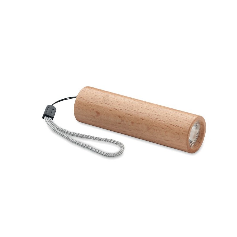 Lampe de poche en bois