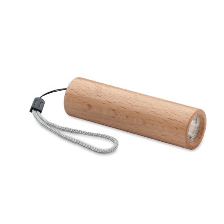 Lampe de poche en bois