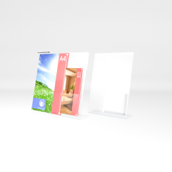 Support plexiglass A4 + 1/3 A4